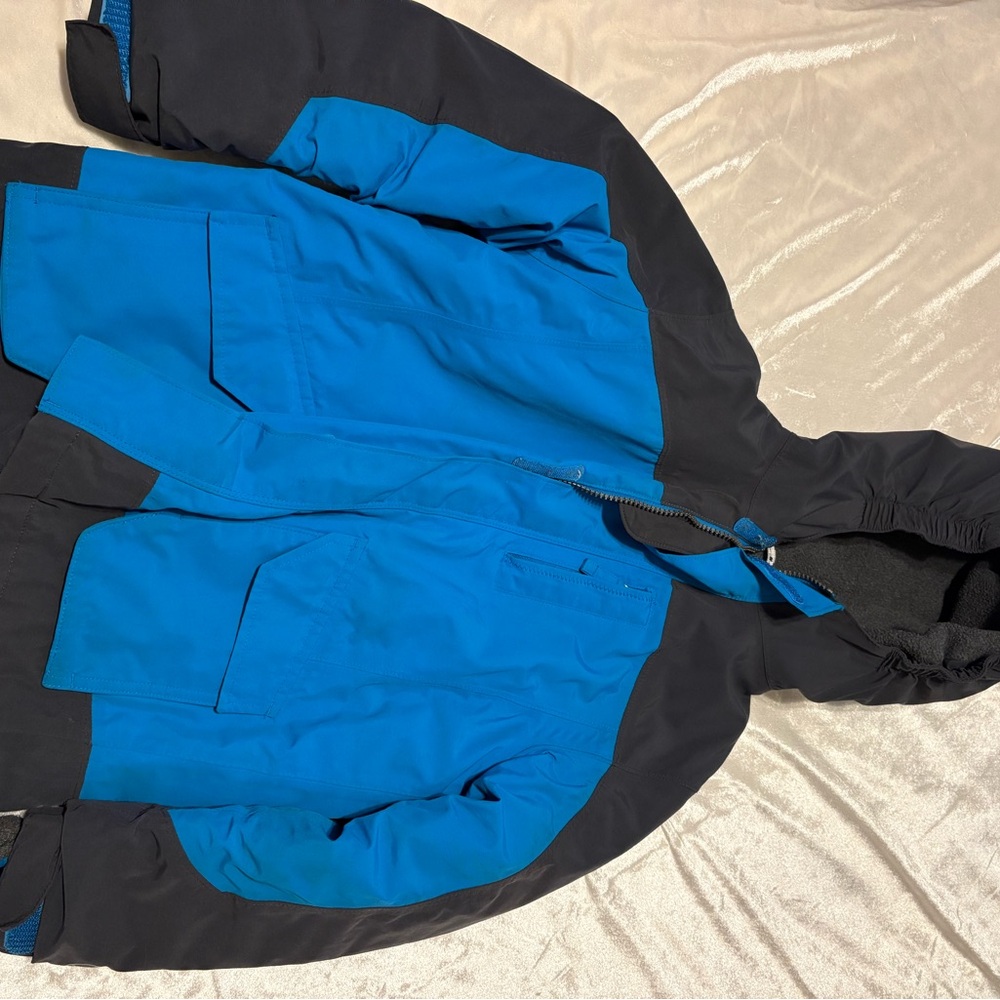 Lands' End Kids Blue and Black Snow Jacket